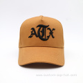 Fashion Design Cotton Brown Hats Baseball Cap